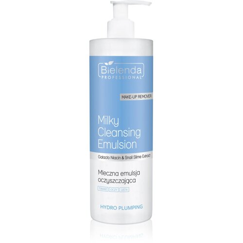 Bielenda Professional Hydro Plumping čistilna emulzija za obraz 500 ml Slike