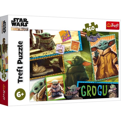 Trefl Puzzle 160 delov - Star Wars The Mandalorian Grogu Collage - 1 k. Cene