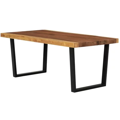  Klubska mizica iz trdnega suar lesa 102x54x41 cm