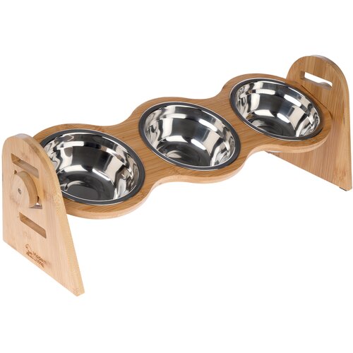 Modern Living Bohemian zdjelice s postoljem od bambusa - 3 x 450 ml, D 52 x Š 18 x V 18 cm Cijene