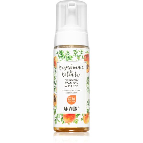 Anwen Peach & Coriander čistilna pena za suho in občutljivo lasišče 170 ml Cene