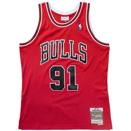 Mitchell And Ness dennis rodman 91 chicago bulls 1997-98 mitchell &amp;amp; ness swingman dres Slike