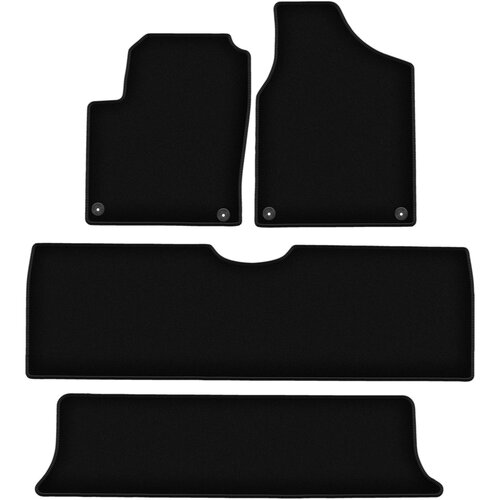 Wielganizator Osnovne črne velur preproge za: Ford Galaxy MK1 enoprostorec (1995-2006), (22129307) Cene