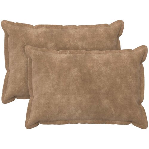  Presvlaka za jastuk 2 pcs HOUTEN Sivosmeđa 40 x 60 cm Slike