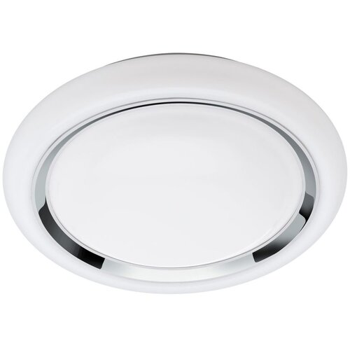 Eglo Capasso-c stropna led, 17w, 2100lm, rgb, dimabilna, prom. 340, bijela/krom Cene