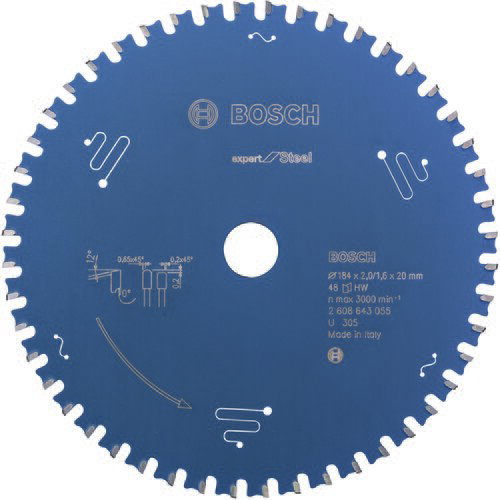 Bosch List kružne testere Expert for Steel 2608643055, 184 x 20 x 2,0 mm, 48 Cene