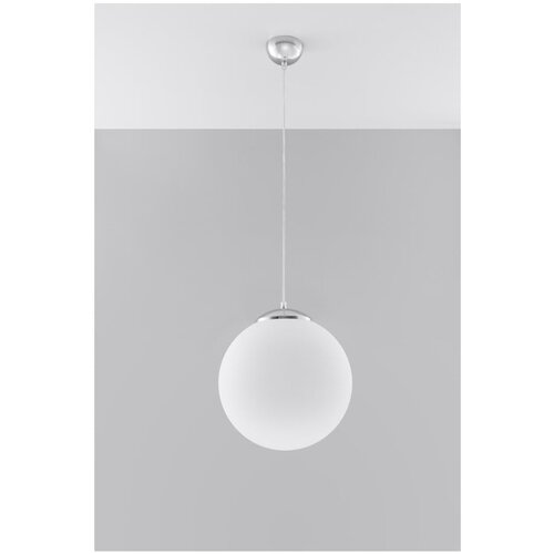 Nice Lamps Bela viseča svetilka Sollux Bianco 30 Cene