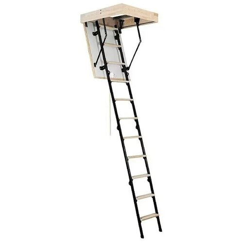 MEISTERHOLZ Podstre&scaron;ne stopnice Mini (100 x 70 cm, plo&scaron;ča 26 mm, etažna vi&scaron;ina do 265 cm, nosilnost 150 kg) Cene