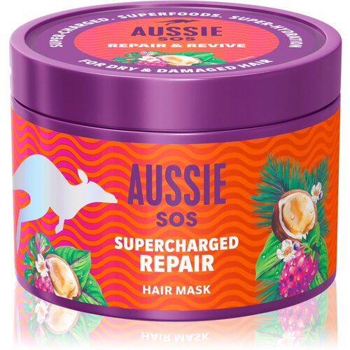 Aussie SOS Supercharged Repair maska za lase 500 ml Cene
