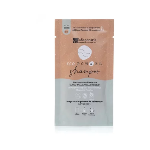 La Saponaria ecopowder refill šampon za kosu - kokos i hijaluronska kiselina