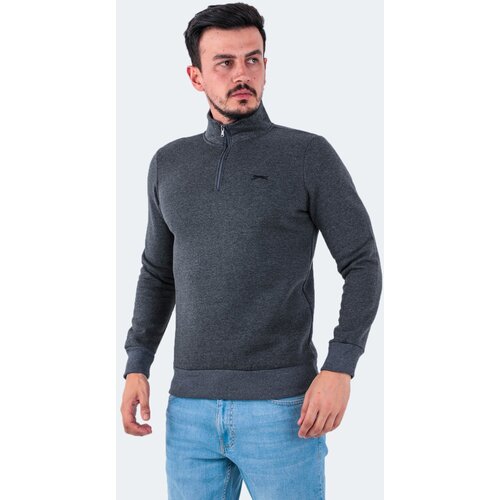 Slazenger Sports Sweatshirt - Gray - Regular fit Slike
