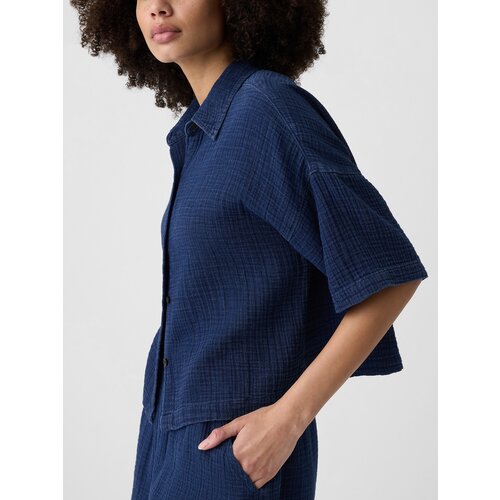 GAP Linen Crop Shirt - Women Cijene