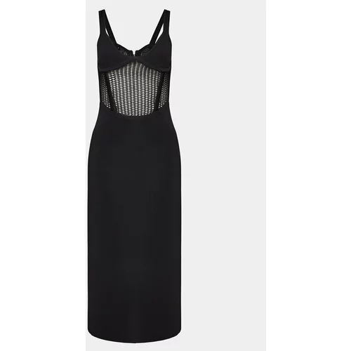 Pinko Cocktail obleka Vision 103757 A1Y7 Črna Bodycon Fit