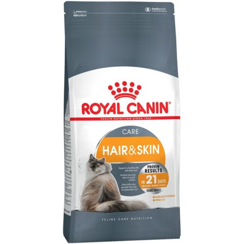 Royal_Canin suva hrana za mačke hair&skin care 2kg Slike