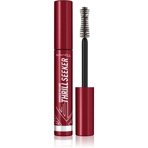 Rimmel London Thrill Seeker maskara za volumen, za produljenje trepavica 8 ml nijansa Black Brown Slike