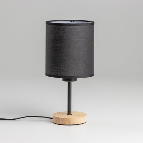  Brilagi - Stona lampa NUBILA WOOD 1xE27/25W/230V hrast/crna Slike