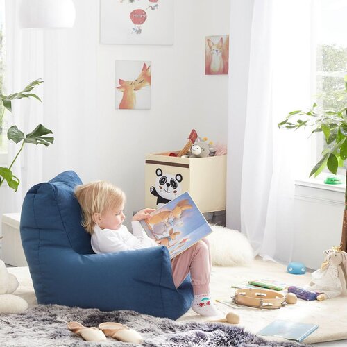M&amp;ouml;max Otro&amp;scaron;ki Stol Kids, Modra, Velur Slike