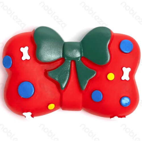nobleza igračka za pse Squeaky toy Vinyl bow candy 11cm Cene
