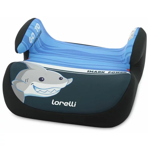 Lorelli TOPO Booster Autosjedalica Shark Light Dark Blue 15-36 kg (Grupa 2/3)