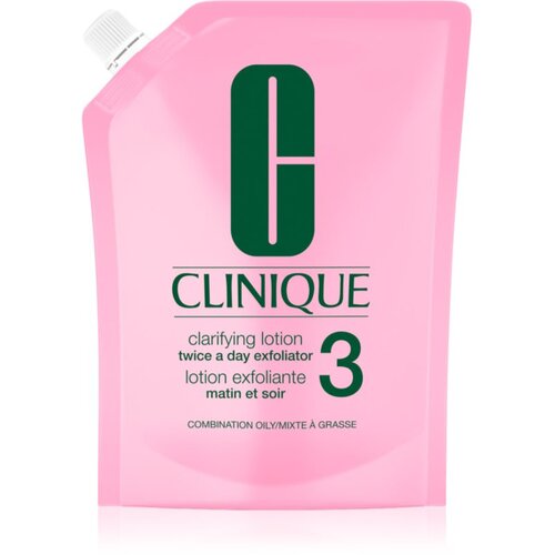 Clinique 3 Steps Clarifying Lotion 3 tonik za mastno in me&amp;scaron;ano kožo nadomestno polnilo 400 ml Slike