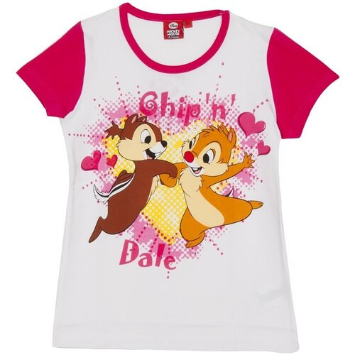 Disney Majice s kratkimi rokavi WD26120-FUCSIA Rožnata Cene