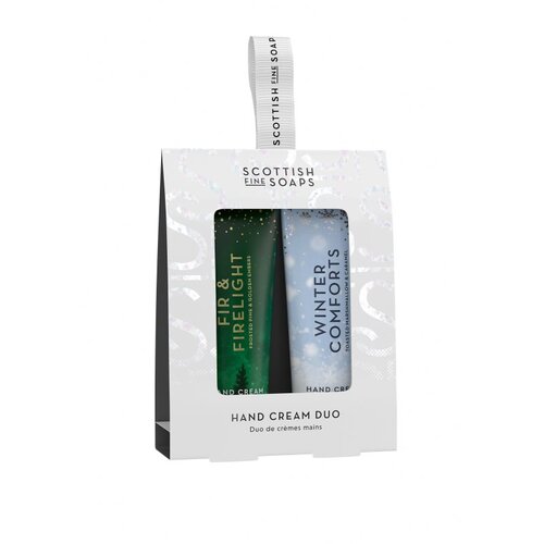 Scottish Fine Soaps Winter Comforts &amp;amp; Fir &amp;amp; Firelight poklon set za ruke 2x30 ml Slike