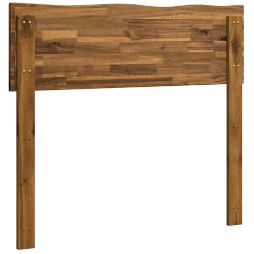  Uzglavlje s prirodnim rubom ROSTOCK Prirodna 75 cm - Prirodna 75 cm Cijene