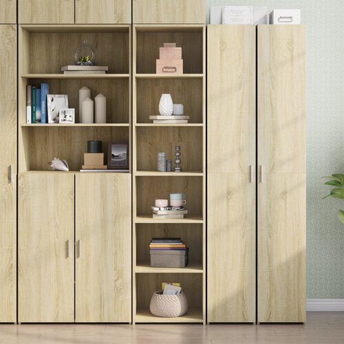 vidaXL Visoka omara sonoma hrast 45x41x185 cm inženirski les Cene