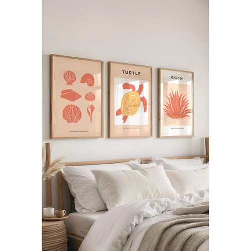 WALLXPERT &Ccedil;-300504 - 5070 multicolor dekorativni set slika (3 komada) Cene