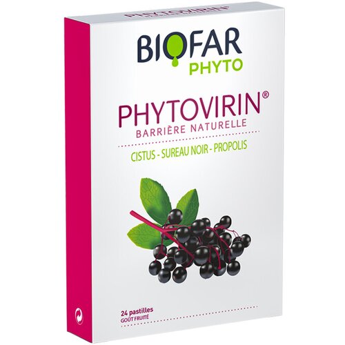 Biofar Phytovirin, 24 pastile Slike