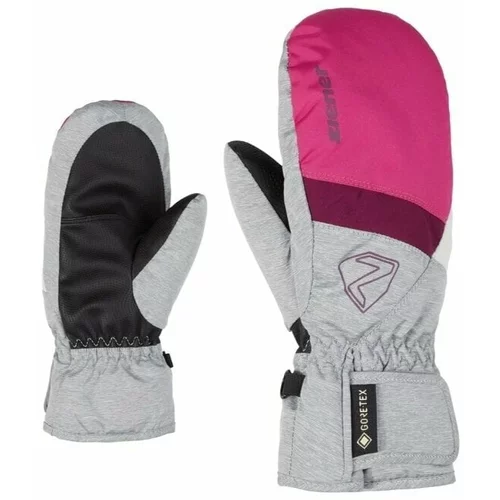 Ziener Levin GTX Pop Pink/Light Melange 4,5 Skijaške rukavice