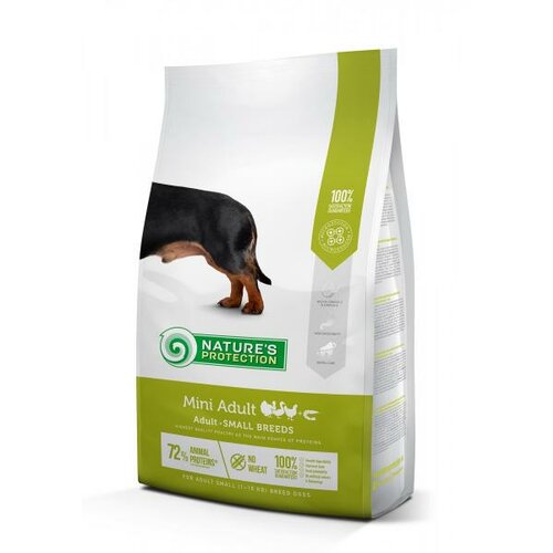 Natures Protection dog adult mini poultry&krill 2 kg Slike