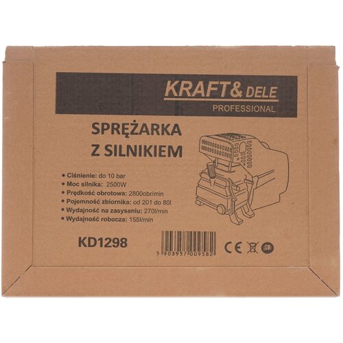  zračni kompresor z elektromotorjem 270 l/min KD1298 Slike