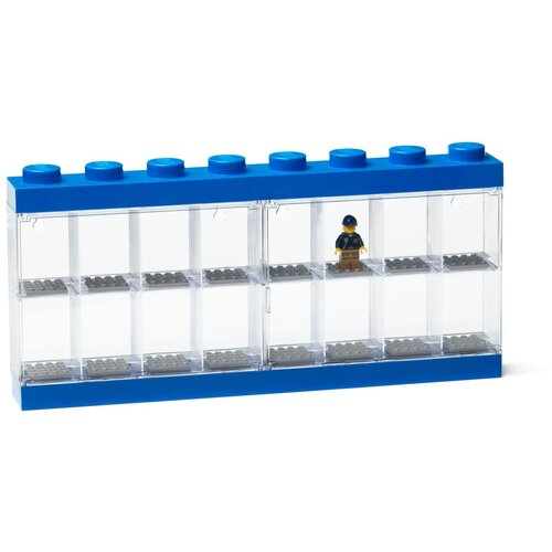 Lego plava kolekcionarska kutija za 16 figurica Slike