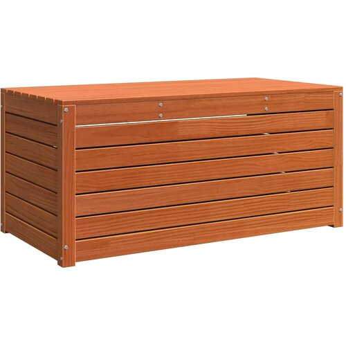  Kutija za spremanje s pohranom Vosak smeđa 101 x 50,5 x 46,5 cm Slike