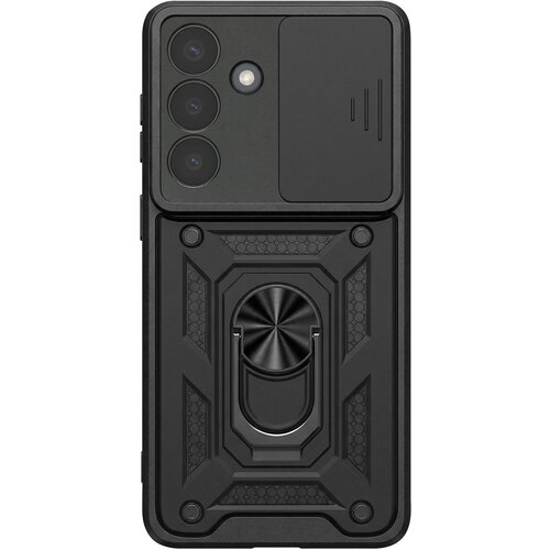 Oem Mayaxess, Prstanasti etui za Galaxy S26 z drsnim pokrovčkom kamere antišok, Črna, (5000273877) Cene