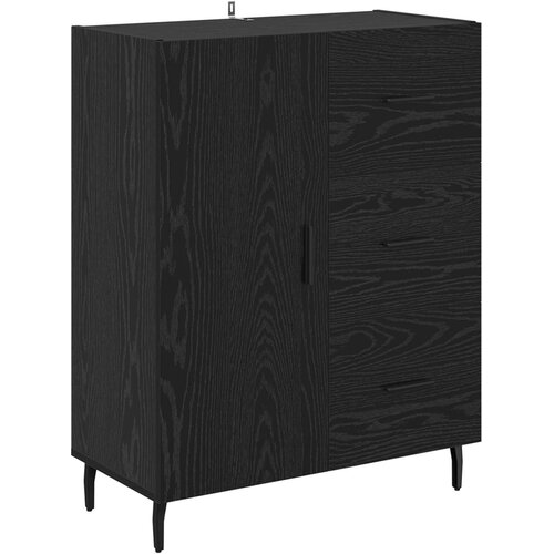  Highboard 2 kom. Crni hrast 69,5 x 34 x 180 cm Slike