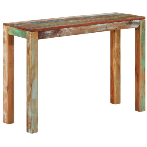  Konzolna mizica 110x35x76 cm trpredelan les