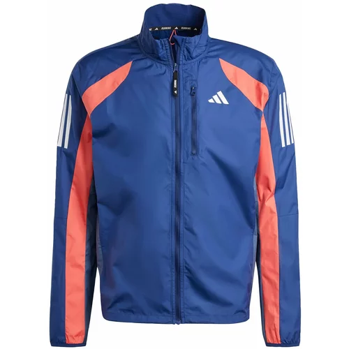 Adidas Outdoor jakna plava / tamno narančasta / bijela