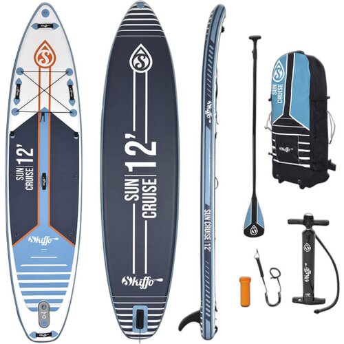 Aqua Marina Sup Skiffo SUN CRUISE 12' Siva Cene
