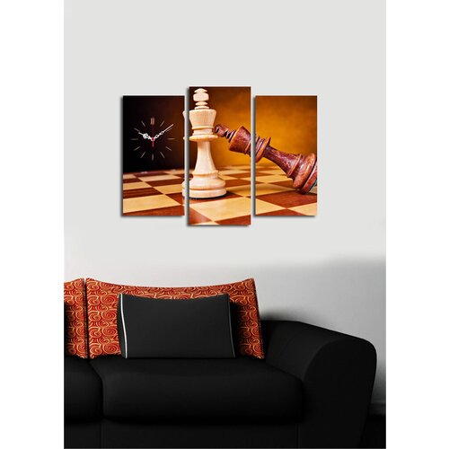 Wallity zidni sat 3PATCS-21, 66x45 cm, 3 dela Slike