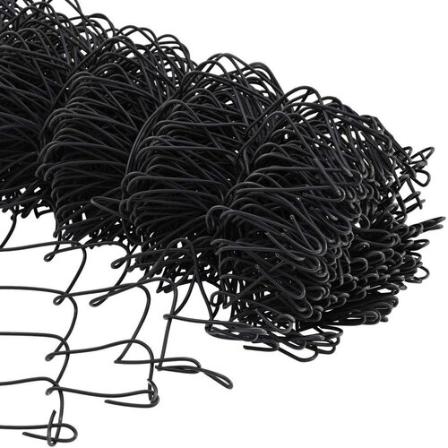 vidaXL Geometrijska ograja siva 1.6x10 m jeklo Cene