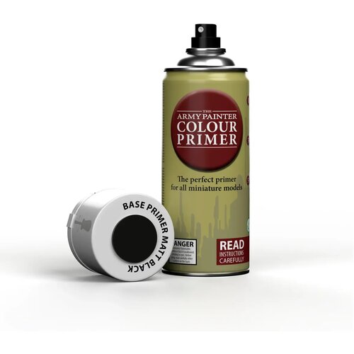 The Army Painter Colour Primer - Matt Black Cene
