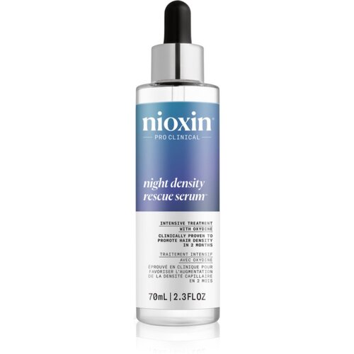 Nioxin Night Density Rescue Serum nočna nega za redke lase 70 ml Slike