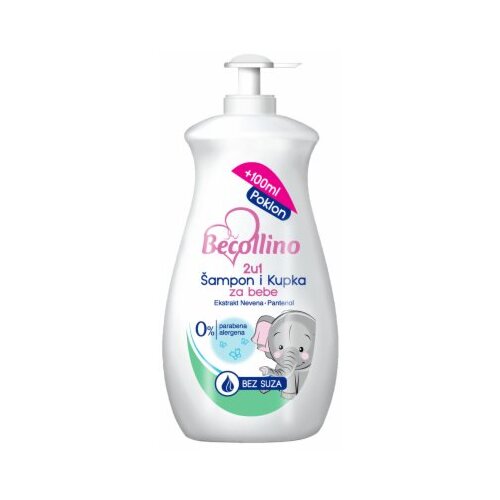 EH RETAIL SOLUTION DOO SAMPON I KUPKA ZA BEBE 2U1 500ML BECOLLI Slike