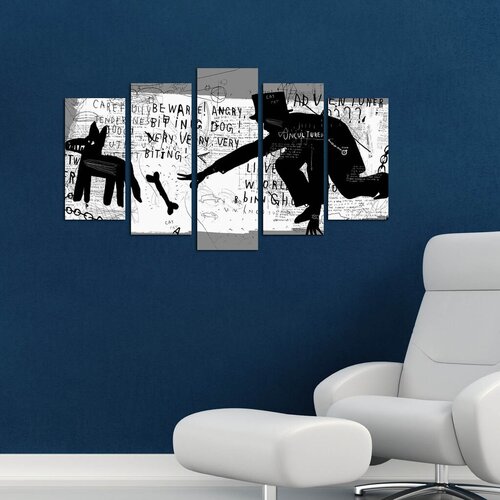 Wallity Set Slika 5ABSMDF-78, 5 Delova Cene