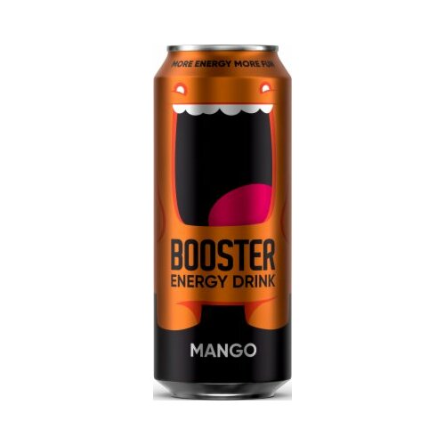 Booster mango energetski napitak 500ml limenka Slike