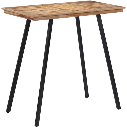  The Living Store Barska miza 110x55x105 cm trdna tikovina - Barska Miza, (21501775) Cene
