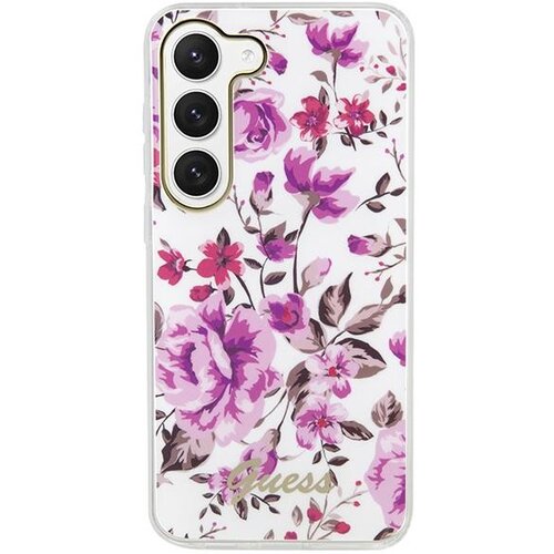 Guess za&scaron;čitni ovitek Flower Collection Pink, Samsung Galaxy S23+, (20689652) Cene