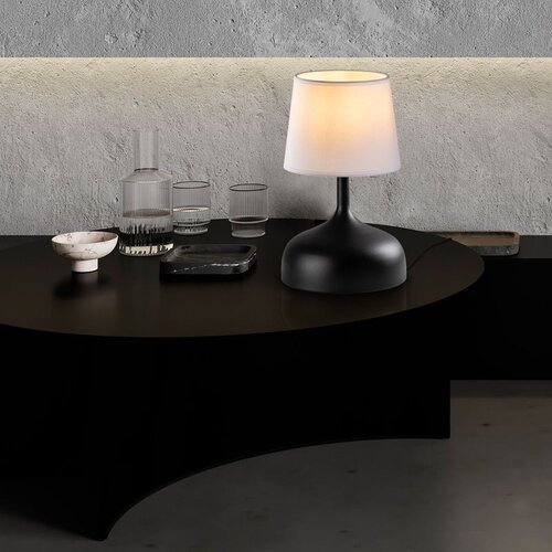 Opviq bulbous - 15453 blackwhite table lamp Cene